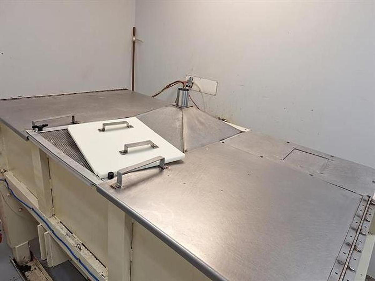 Used 50 Cu. Ft. Working Capacity Stainless Steel Double Ribbon Blender, 25HP