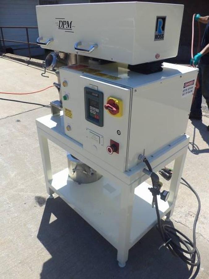 Used Charles Ross & Son 2 Gallon  Stainless Steel Vacuum Double Planetary Mixer, Jacketed Tanks