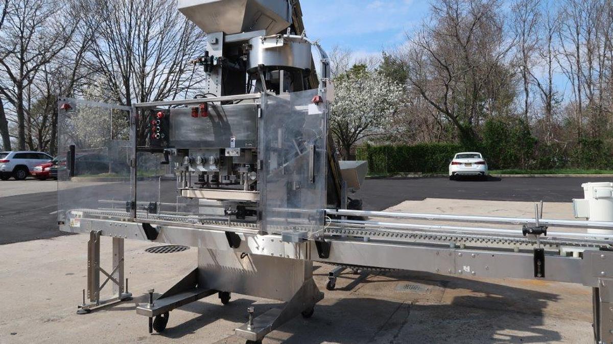 Used SureKap SK-6000-18 Six Spindle Capper, Portable