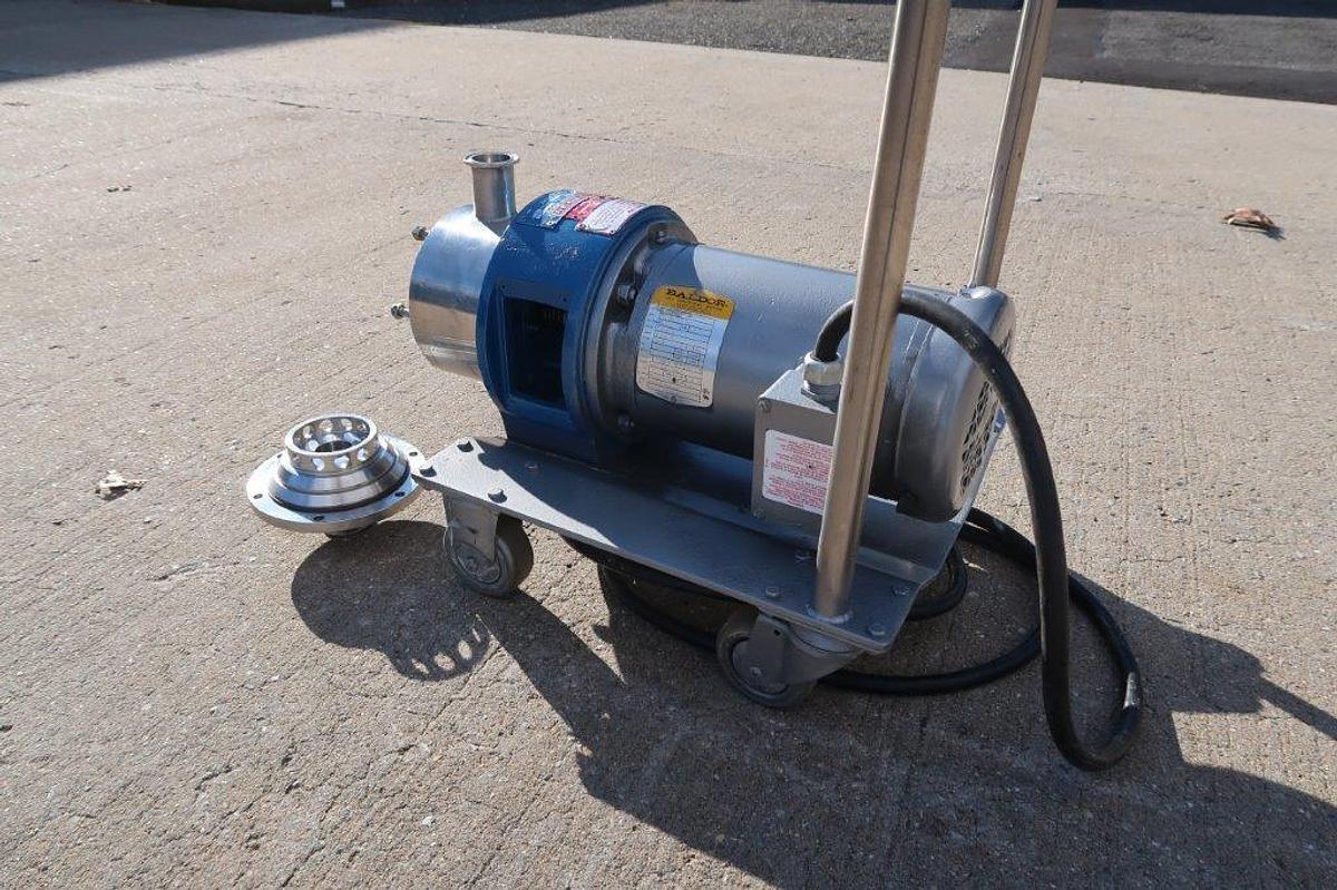 Used Silverson 275LS Inline High Shear Mixer, SS