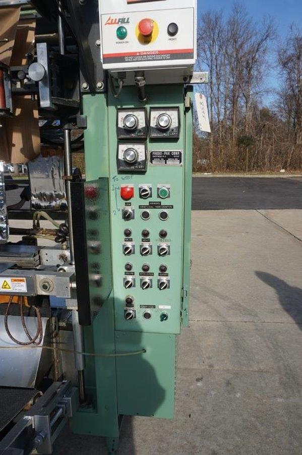 Used Prodo-Pak 601-CSW Form Fill Seal Machine, with All-Fill Auger Head