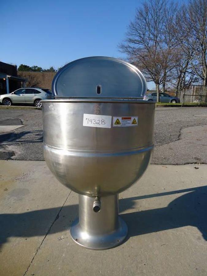 Used 60 Gallon Groen Stainless Kettle, 40 Psi Jacket