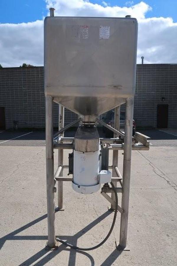 Used APV 200 Gallon SS Liquiverter High Shear Mixer/Dissolver, 20 HP