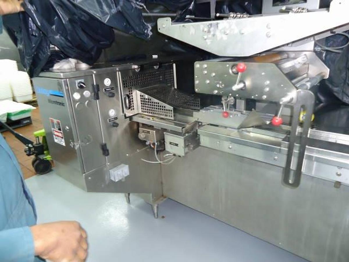 Used Doboy Microtronic Stainless Steel Horizontal Overwrapper