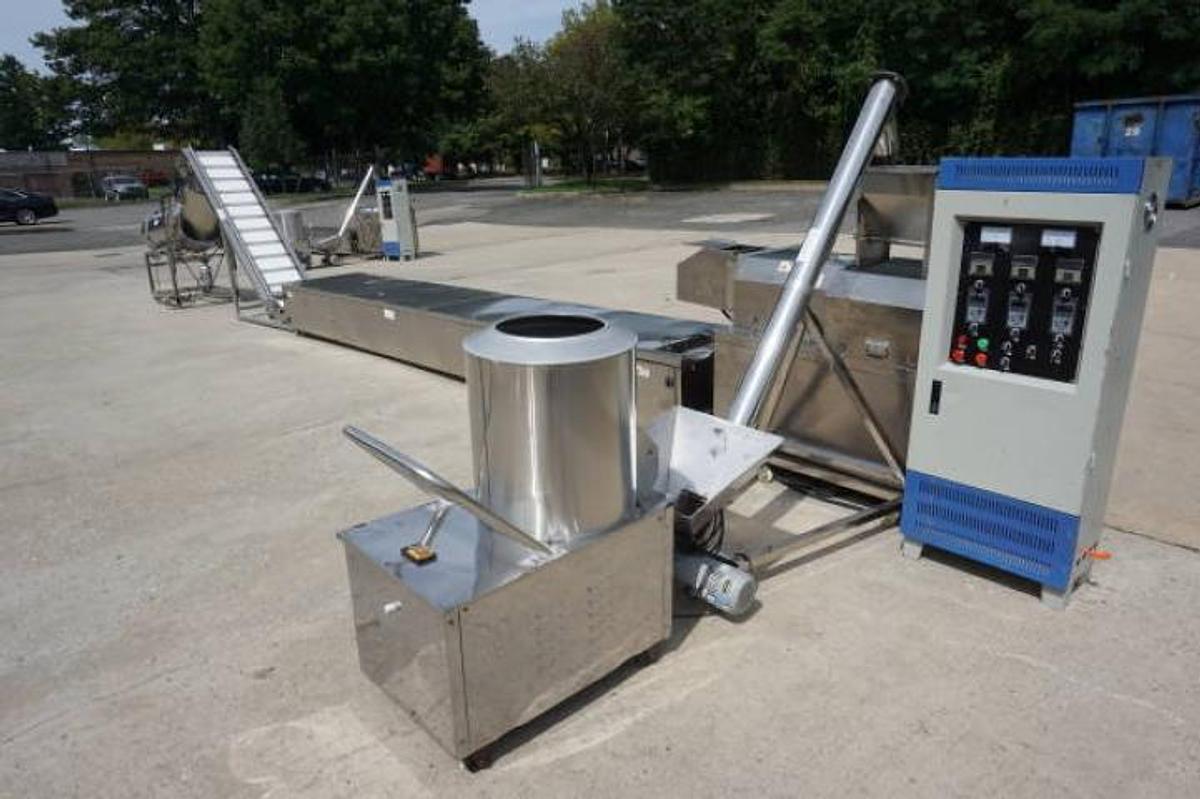 Used Cereal/Corn Puff Snack Extrusion Line