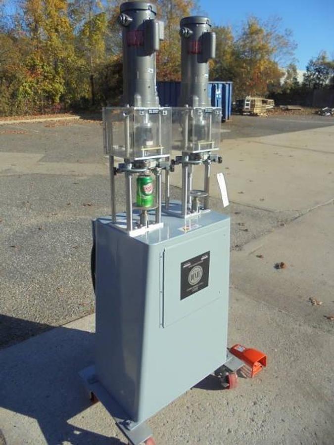 Used Dixie 25D600T-AL Dual Head Can Seamer