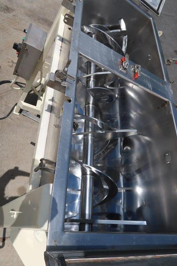Used 20 Cu. Ft. Lowe Stainless Double Ribbon Blender