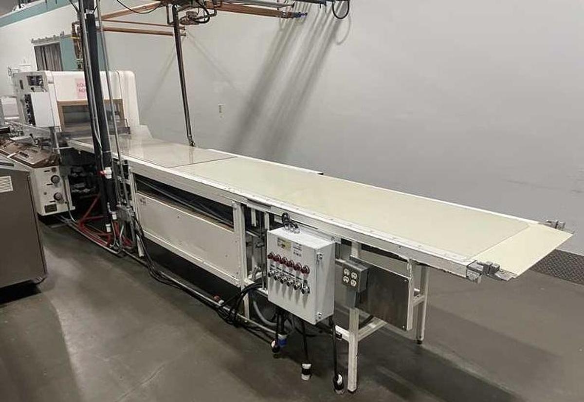Used Sollich Chocolate Enrobing Machine