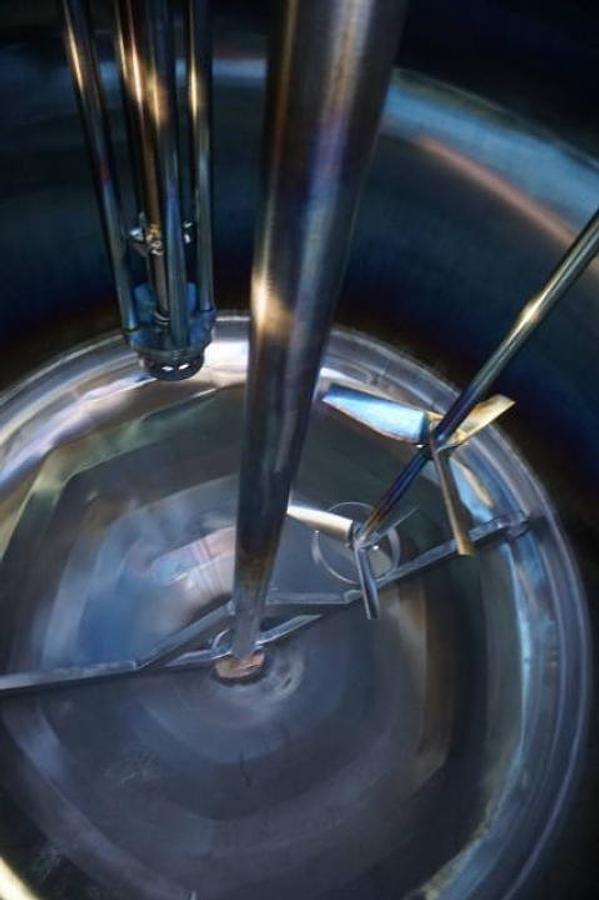 Used 375 Gal Lee Triple Motion Jacketed Vessel, 316L Stainless, 100psi jacket