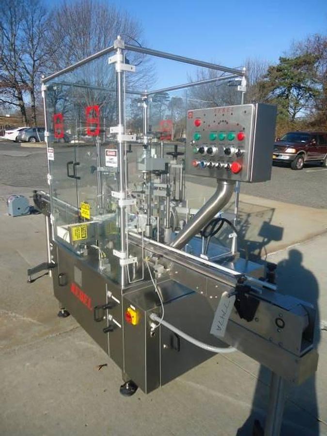 Used Capmatic Rebel Monoblock Vial Packaging Machine, 120 Pm