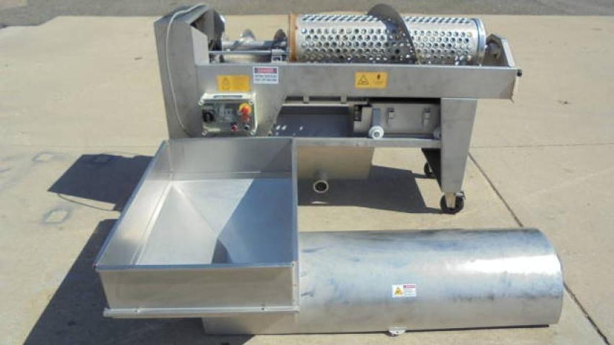Used Enoveneta Grape Crusher/De-Stemmer, Stainless Steel