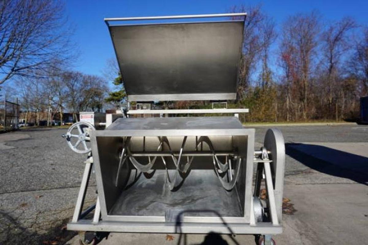 Used 15 Cu. Ft. Groen/CapKold Stainless Steel Double Ribbon Blender, Tilt Discharge