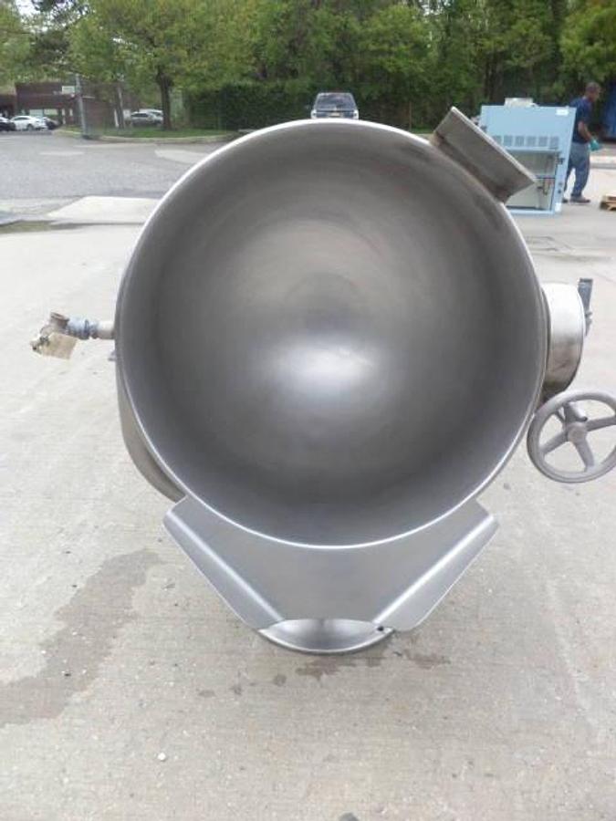 Used 40 Gallon Groen Stainless Steel Jacketed Tilt Kettle