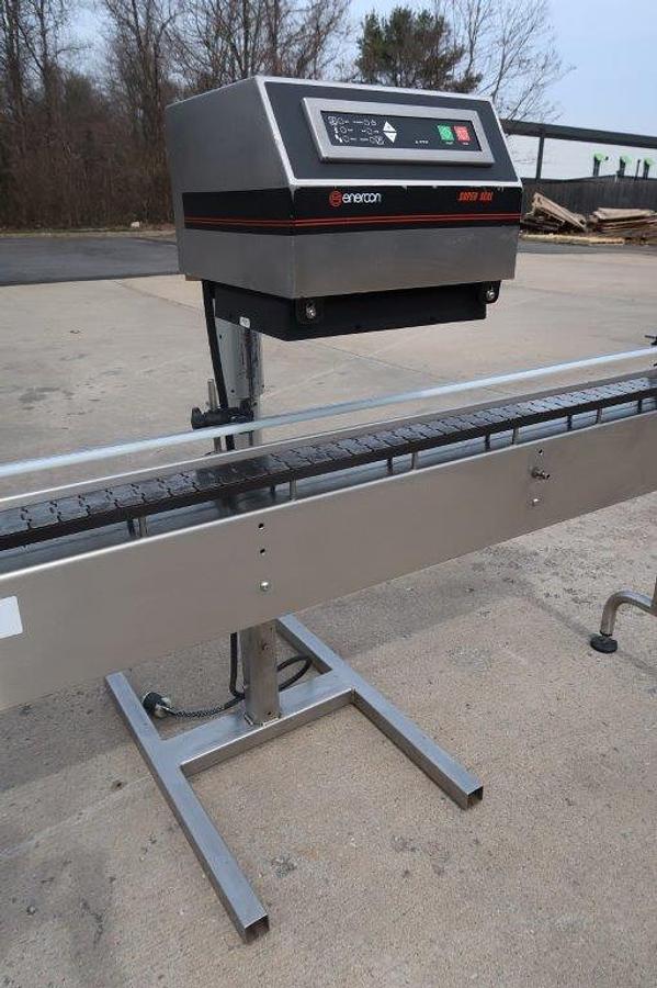 Used Enercon “Super-Seal” Induction Sealer, Single Phase Electrics