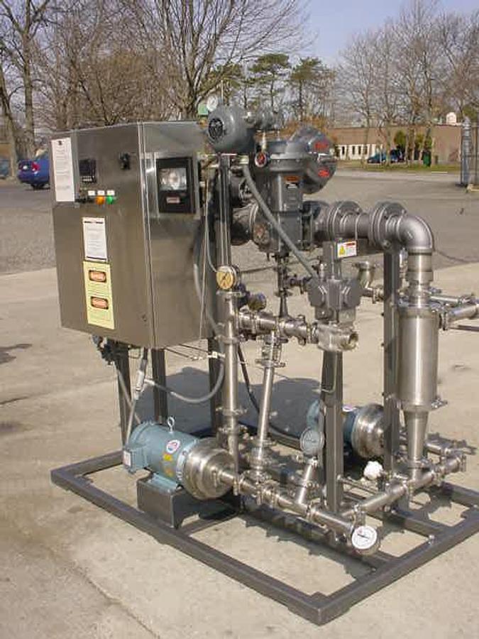 Used Pick C.i.p. Sanitary Heating System With Pumps
