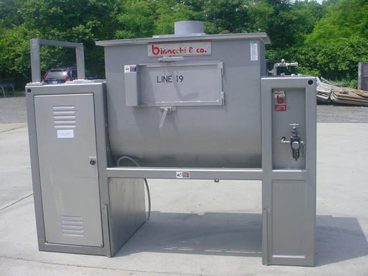 Used Binacchi 1900 Kilo Stainless Steel Mixer/Amalgamator