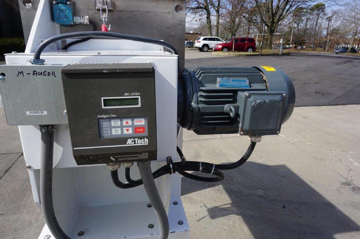 Used 5 Cu. Ft. Ross Stainless Steel Double Ribbon Blender, Variable Speed
