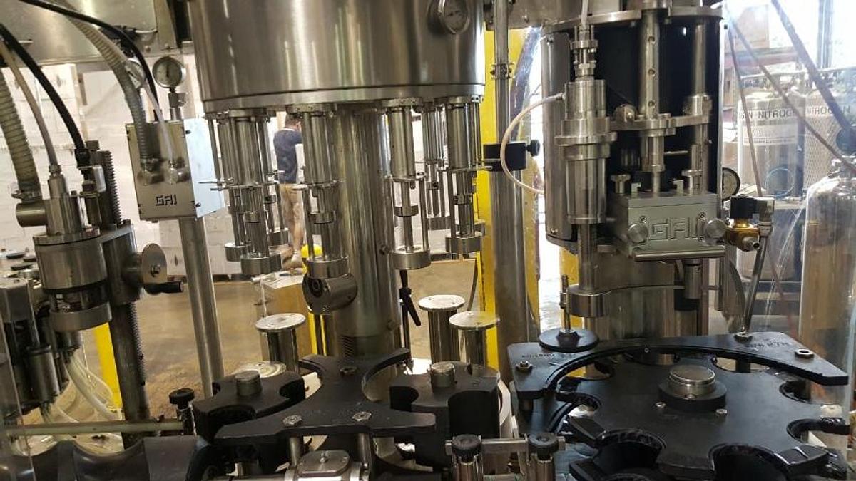 Used GAI Complete Wine Bottling Line