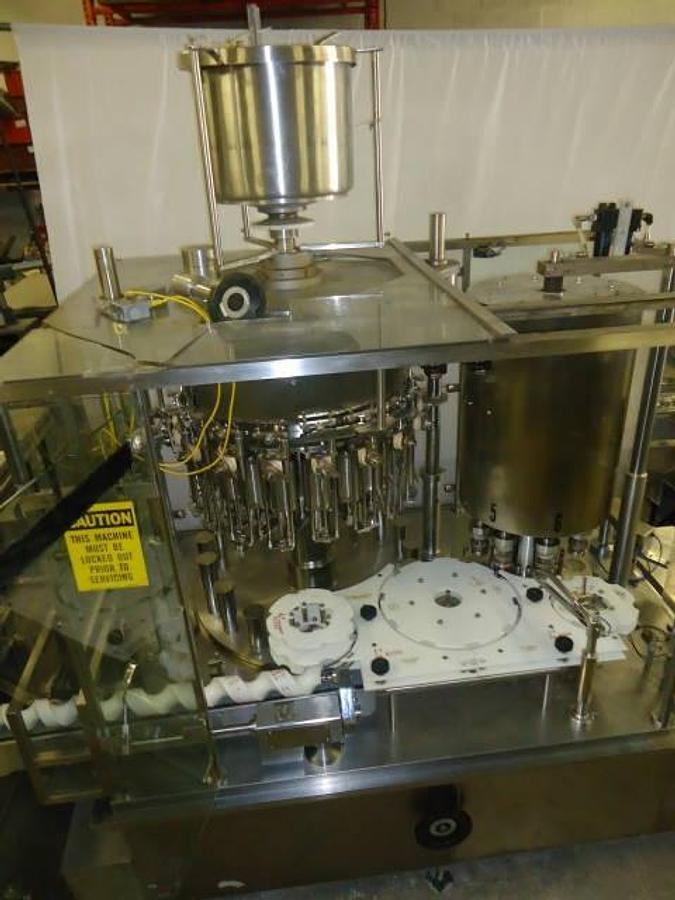 Used Ima/Farmomac Monobloc Filling Line, 300 Per Minute