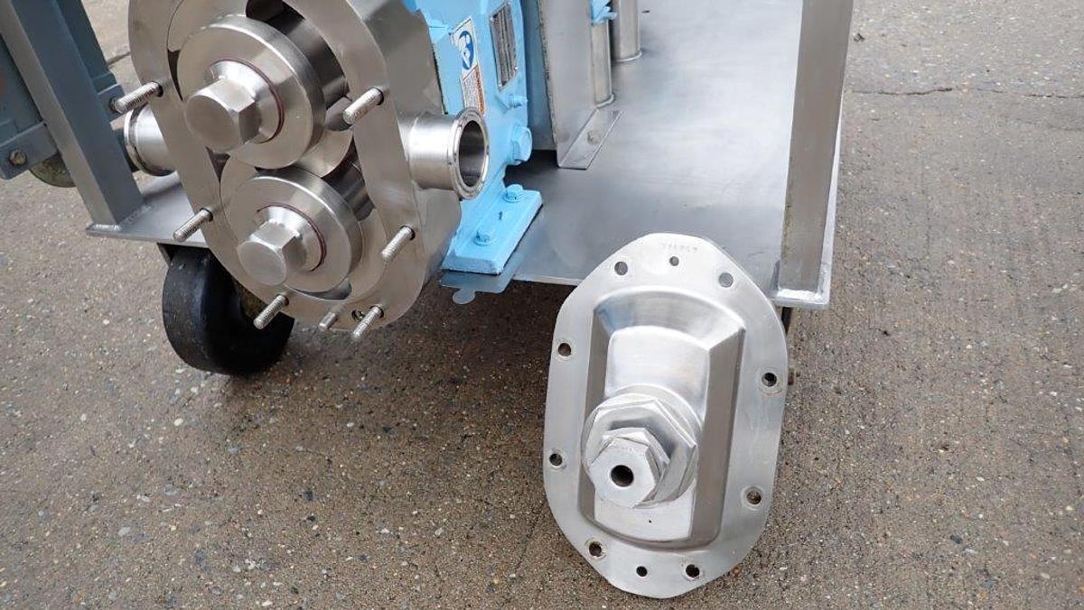 Used Waukesha 030-U2 SS Positive Displacement Pump, XP