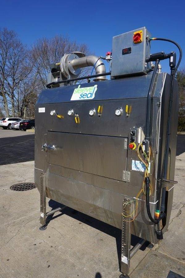 Used Sleeve Seal SST-250S Stainless Steel Shrink Tunnel
