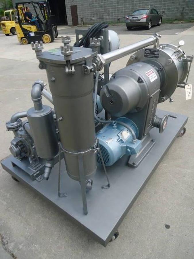 Used Cornell D16 Versator With Vacuum Pump And Filter