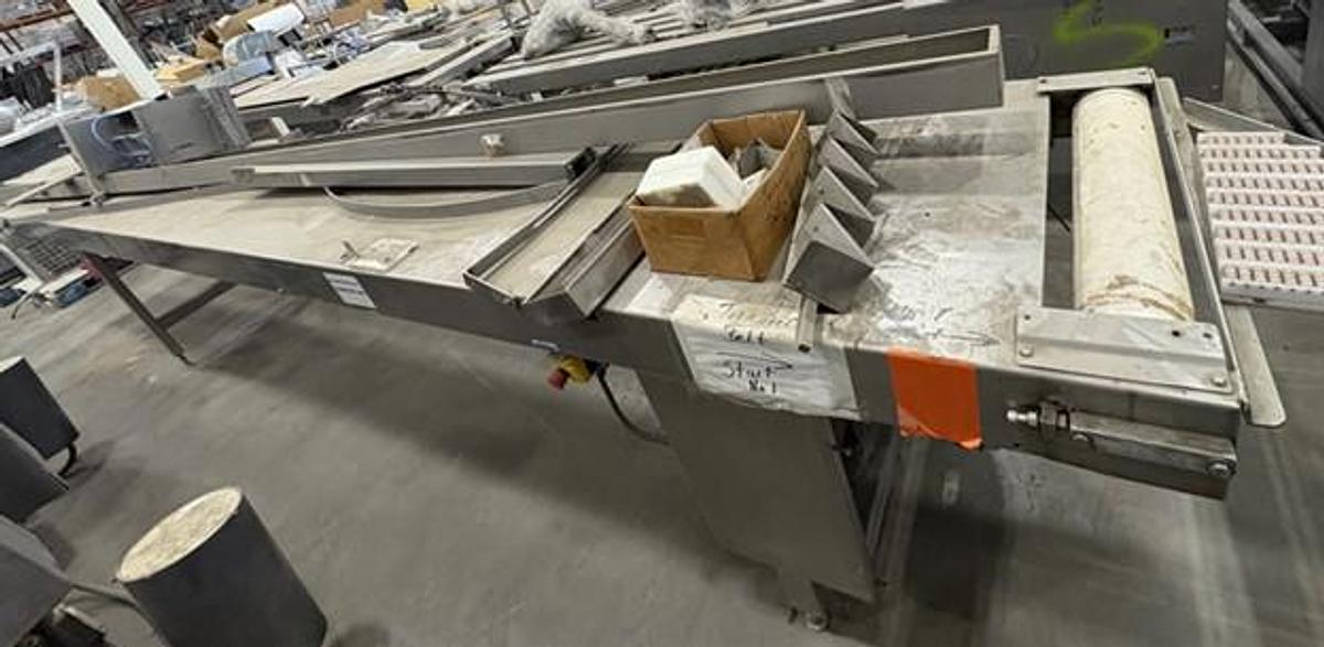 Used Rademaker Turnover Line, 400,000 Pieces Per Day