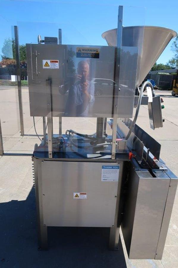 Used Cozzoli Single Head Fully Automatic Piston Filler, up to 72 ounces, Mfd. 2017
