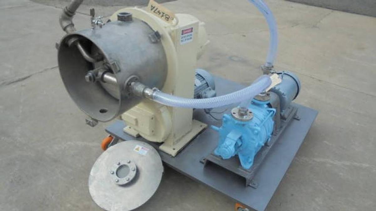 Used Cornell D16 Stainless Steel Versator, Variable Speed drive