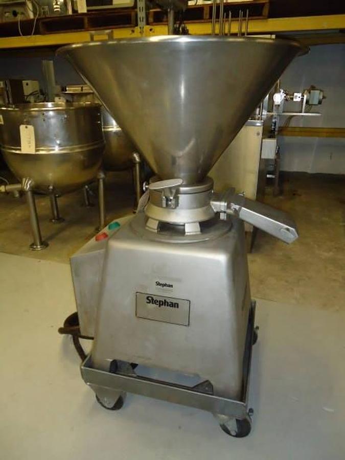 Used Stephan Microcut Mc15 Cutter/Emulsifier