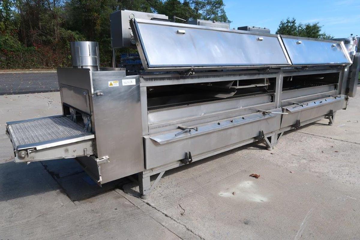 Used Liquid Carbonics JE-04 Stainless Steel Freeze Tunnel, 42 In. Wide Belt