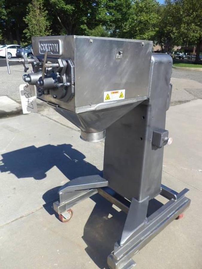 Used Colton 544 Twin Granulator,  Stainless Steel