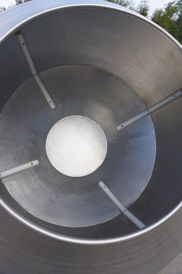 Used 42 In. Diameter Stainless Steel Coating Pan, with Baffles