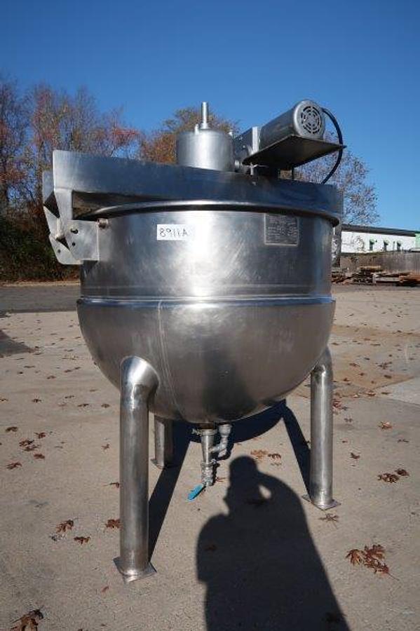 Used 200 Gallon Hamilton SS Jacketed Double Motion Kettle