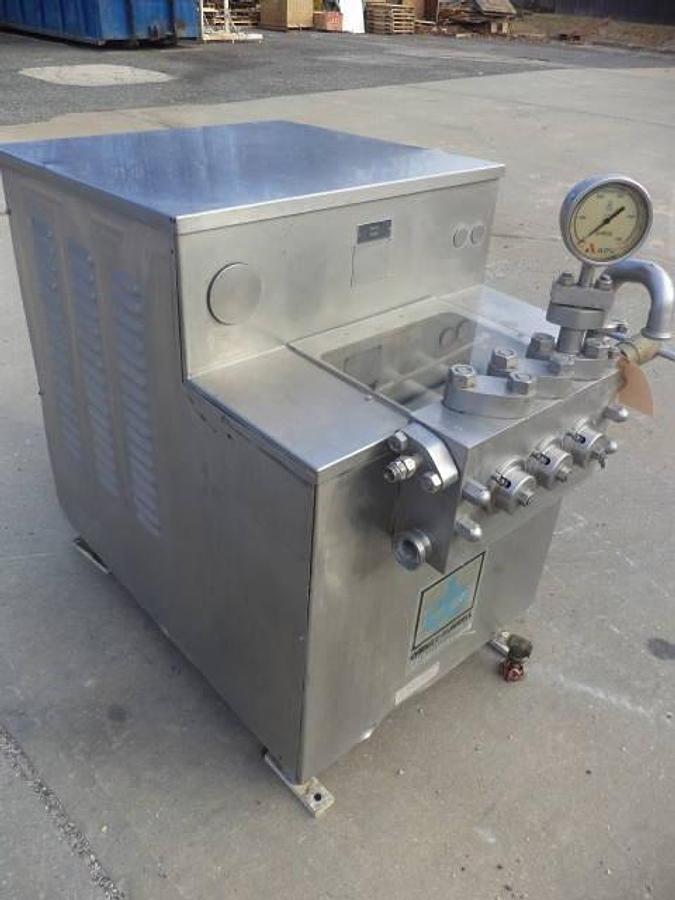 Used Cherry Burrell “Stellar-Flo” High Pressure Pump/Homogenizer, 50 hp