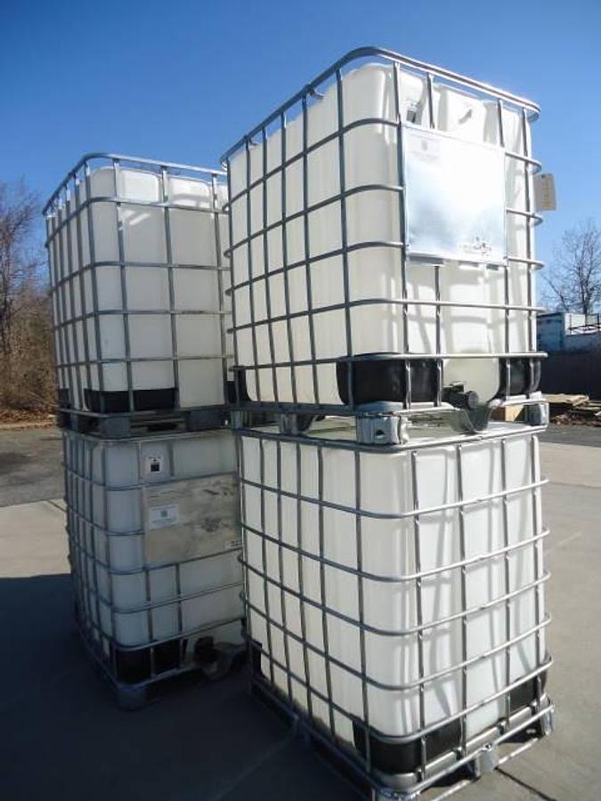 Used 330 Gallon “Tote” Poly Stackable Tanks, (6)