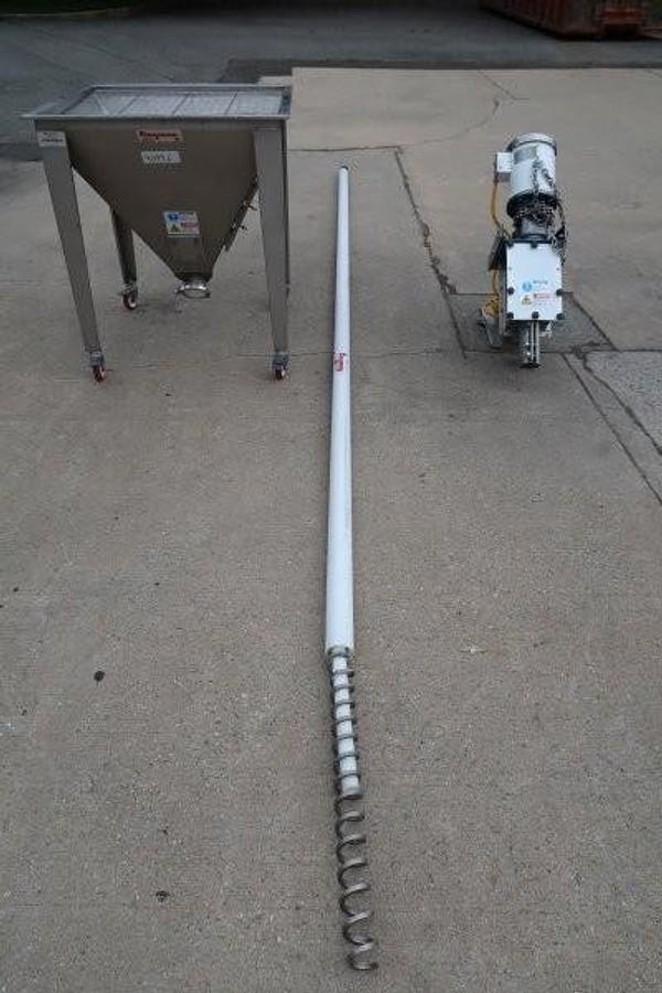 Used Flexicon 1312 Flexible Screw Conveyor