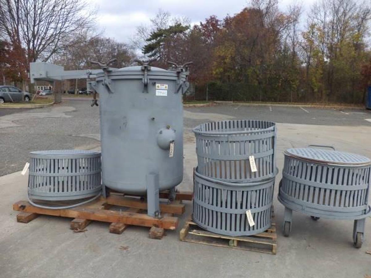Used FMC Vertical Basket Retort/Sterilizer With Baskets