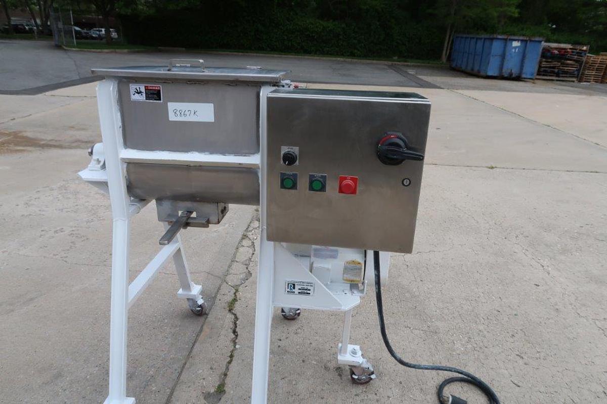 Used Ross 1 Cu. Ft. Stainless Double Ribbon Blender, Portable