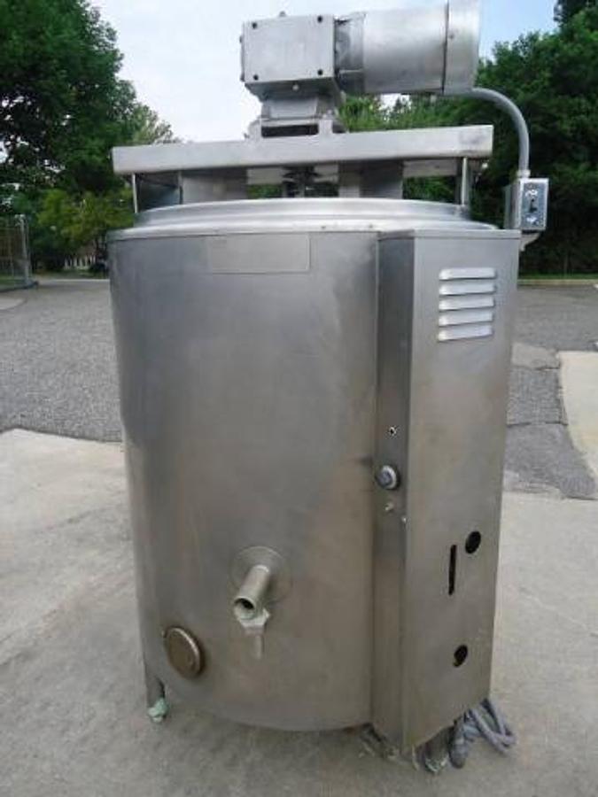 Used 80 Gallon Groen Self-Contained Gas Fired Scraper Kettle-