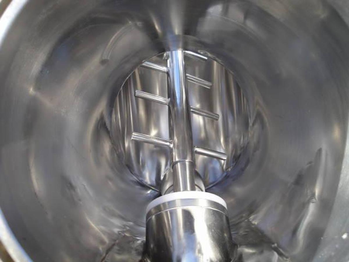 Used 1 Cu.ft. Stainless Sanitary Twin Shell “V” Blender With Intensifier Bar