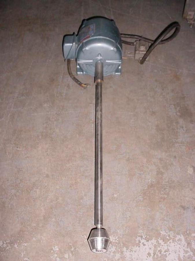 Used Premier 1-1/2hp Ss Dispersion Mixer