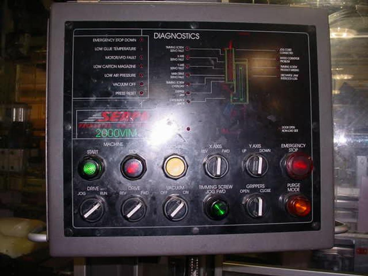 Used Serpa 2600 Vim High Speed Cartoners