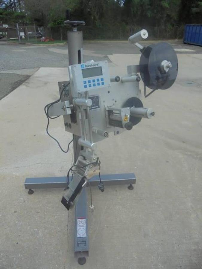 Used Label-Aire 3115 Pressure Sensitive Label Applicator, Single Phase