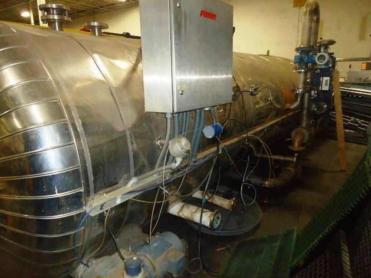 Used FMC/Surdry 5 ft. diameter by 20 ft. long retort