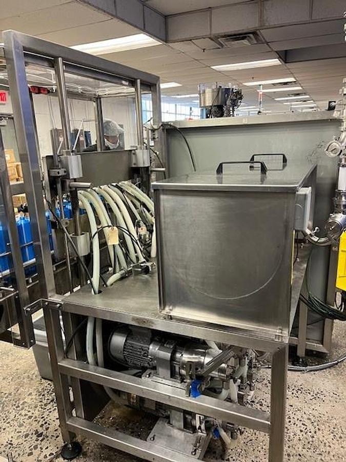 Used Apacks Inline Positive Displacement Filler, 12 Pump