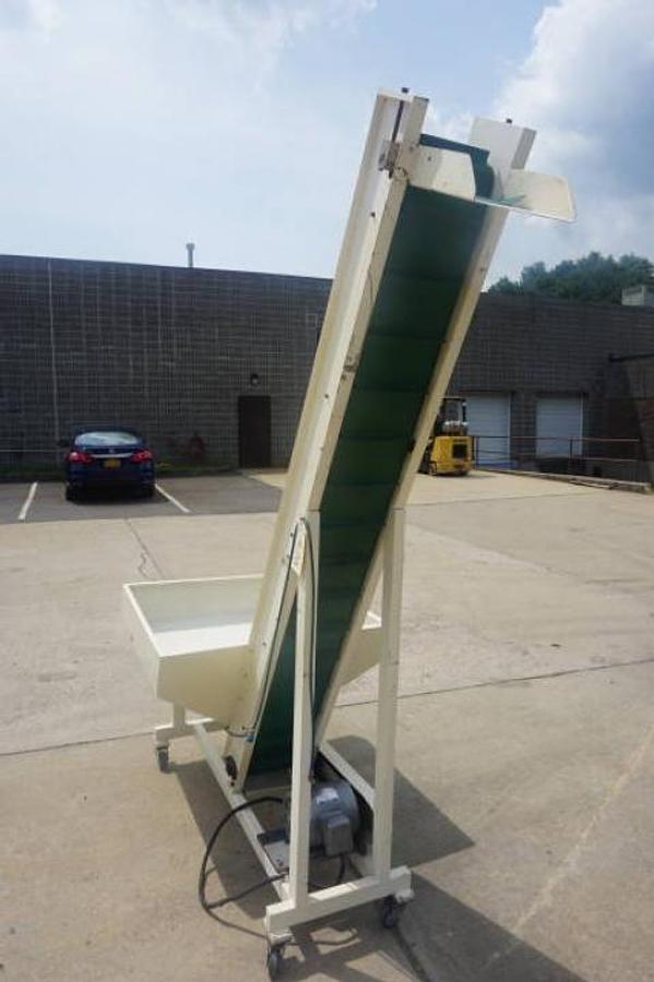 Used Inclined Cap Elevator-Feeder, 90 In. Discharge