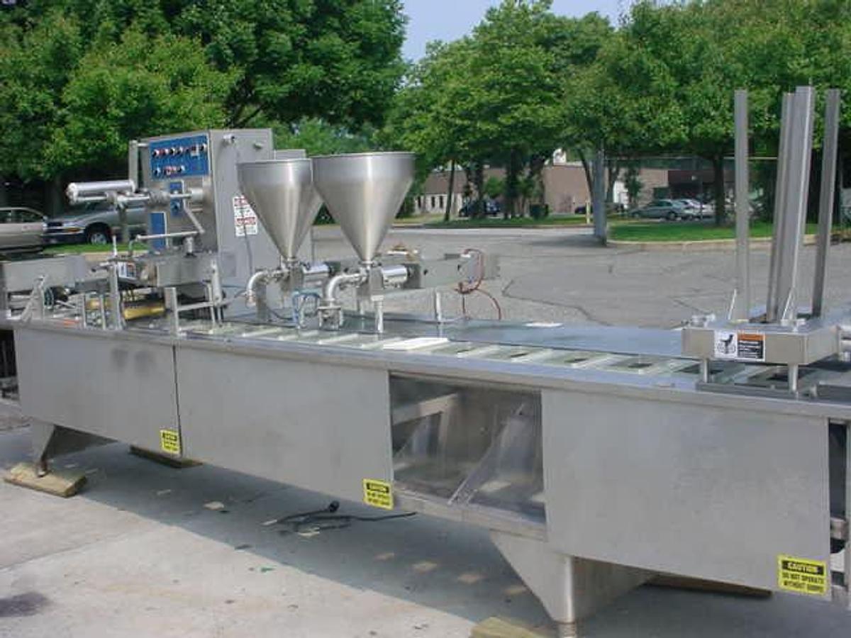 Used Fords Holmatic Pr-2s Cup/Tray Packaging Line