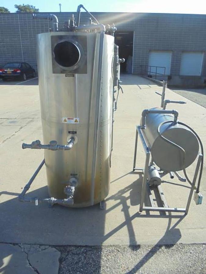 Used Fulton FB-015-A Fuel Fired Steam Boiler