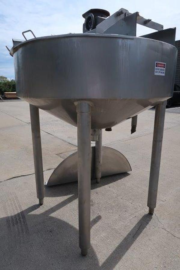 Used Chester Jensen 100 Gallon SS Cooker/Cooler